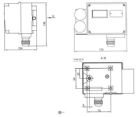 SPD智能電-氣閥門(mén)定位器外形尺寸