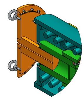 加壓密封的特寫(xiě)