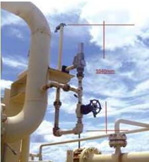 .打開(kāi)時(shí)，此閥門將流體排放到大氣中。